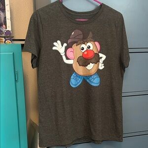 Hasbro Dark Gray Mr. Potato Head Tee